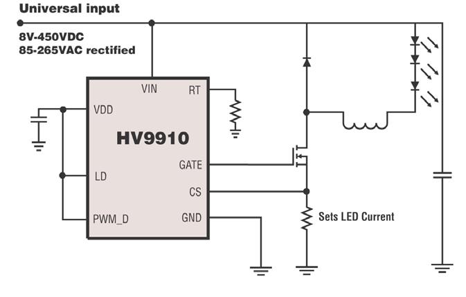 Hv9910c Arduino Module Hv9910 シリーズ Led照明ドライバ _ Hv9910Blg G ドライバ – PUJM
