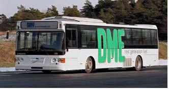 스웨덴 Volvo 사의 DME 버스