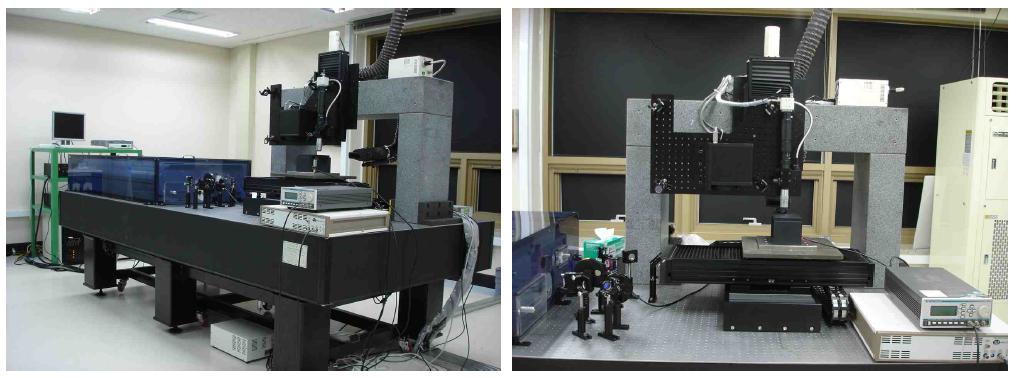고에너지 극초단파 레이저(femtosecond laser) 가공 실험 시스템