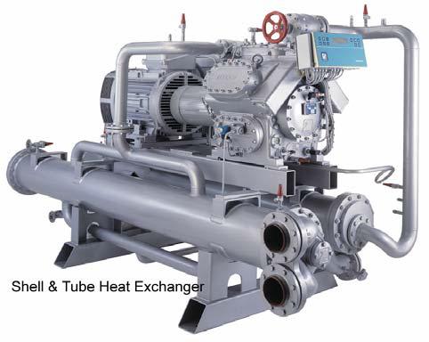 쉘-튜브형 열교환기를 적용한 칠러 유닛