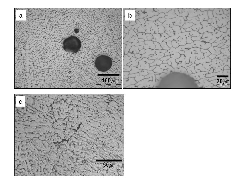A5356 와이어의 용접부 미세조직 및 기공