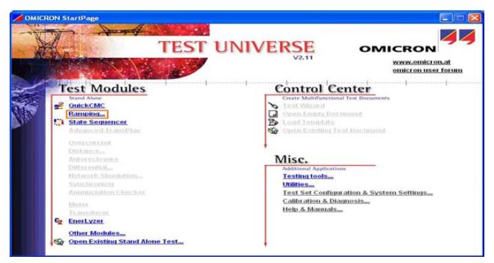 Test Universe