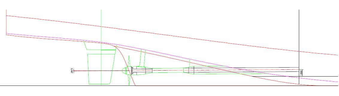 Open shaft system