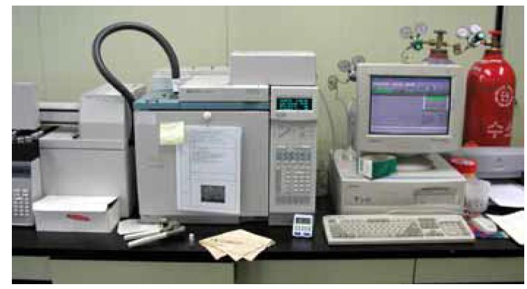 Agilent 6890 capilliary Gas Chromatography