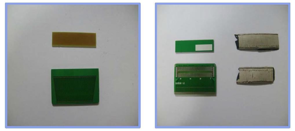 위상배열 초음파 탐촉자 제작을 위한 PCB 기판 및 진동자 배열