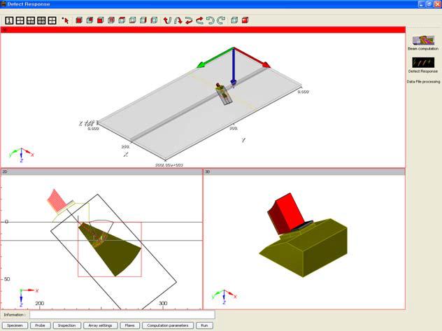 I·P 결함에 대한 2D, 3D 이미지