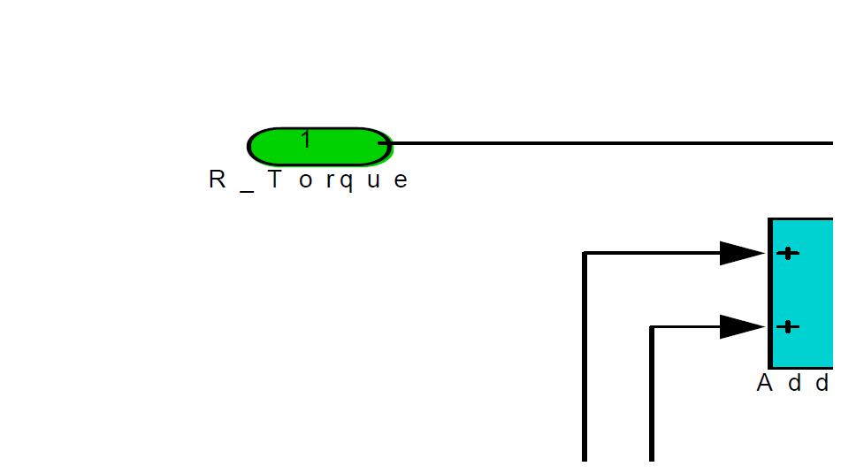 MatLab Simulink Model - Motor+Platform Dynamics Block