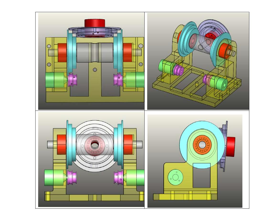 Cable Differential 구동 메카니즘