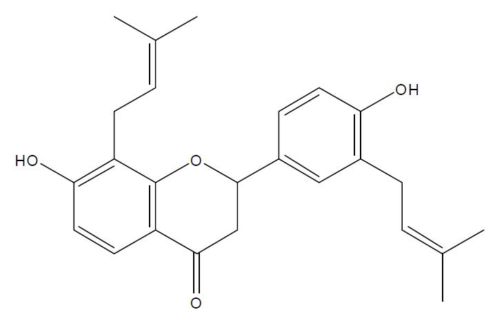 Structure of compound 5