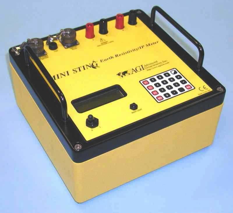 Earth resistivity tester