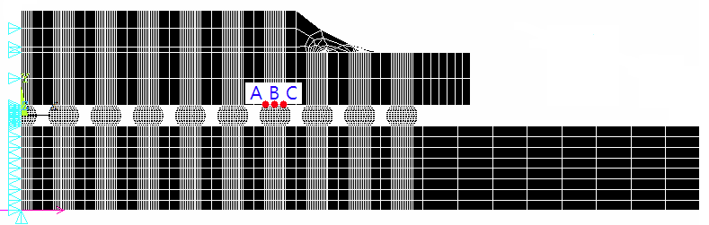 The critical locations of solder ball in the FC-PBGA package