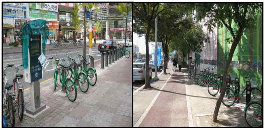 대전 시민공용자전거 타슈의 대중교통과의 연계