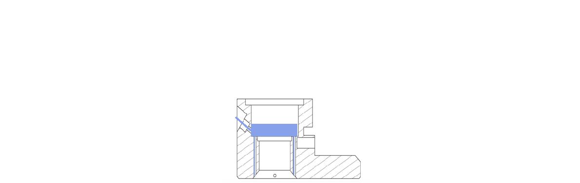 탐촉자 홀더 측면