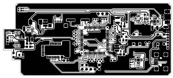 수신회로 PCB 도면 [TOP PATTERN]