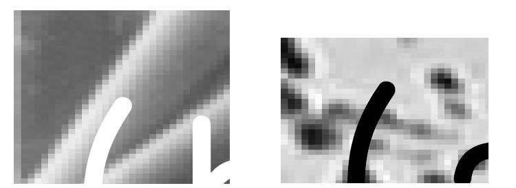 SEM microstructures of preform and hybrid MMC