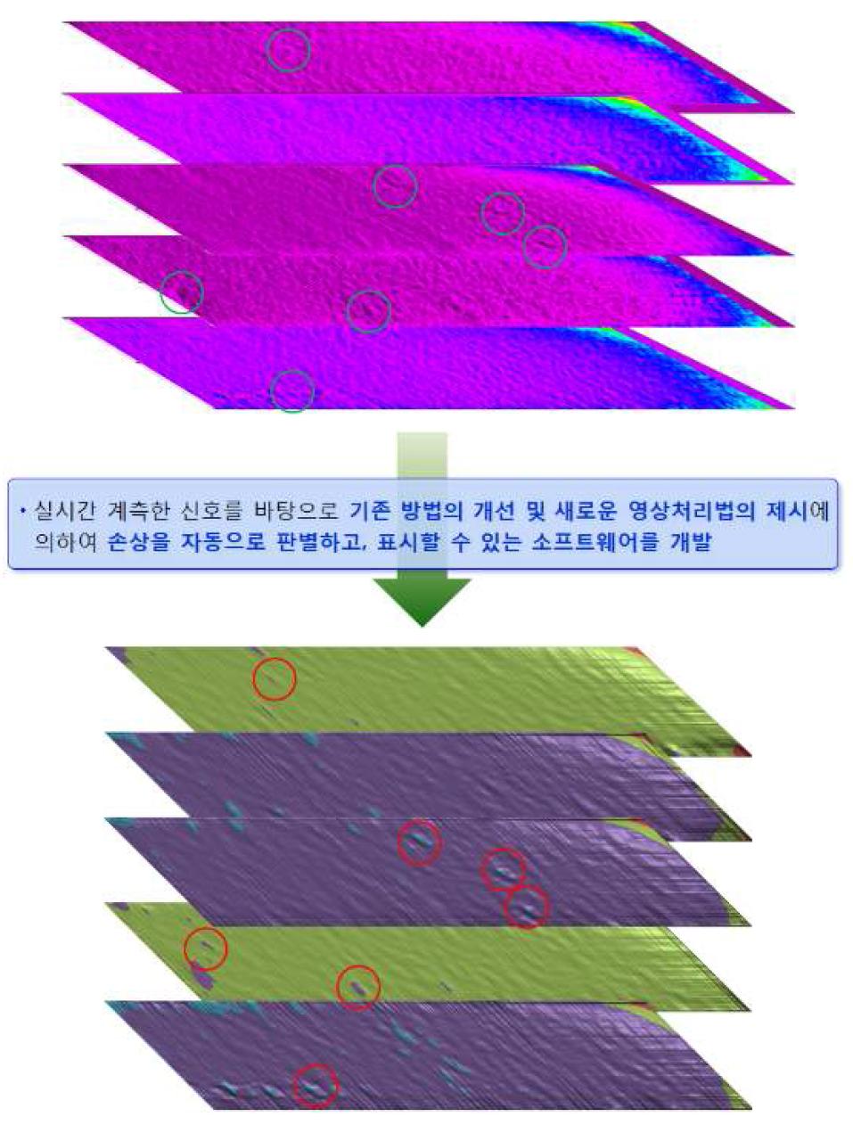 자동 영상처리 및 판별 소프트웨어 (예시)