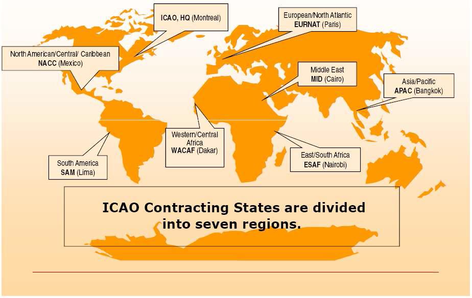 ICAO 본부 및 지역사무소