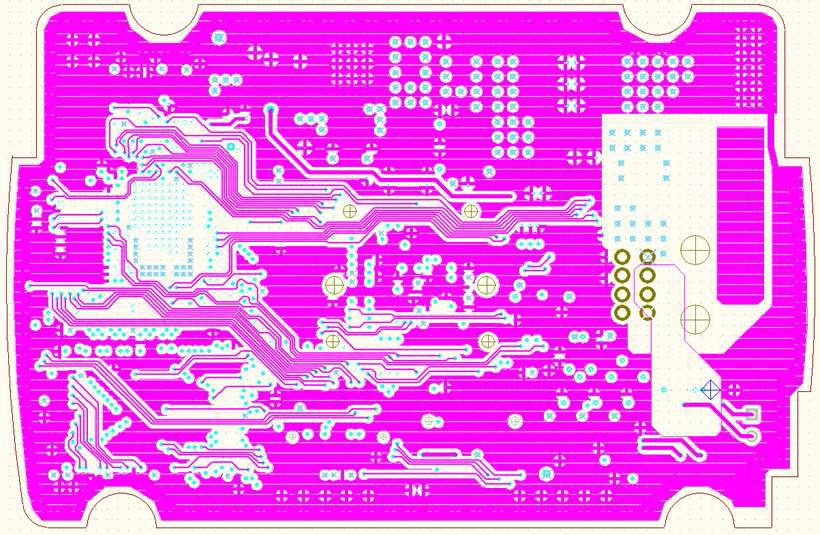 Internal-1 layer (signal-laternal)