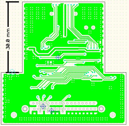 CAMSIM Buffer 보드 (bottom)