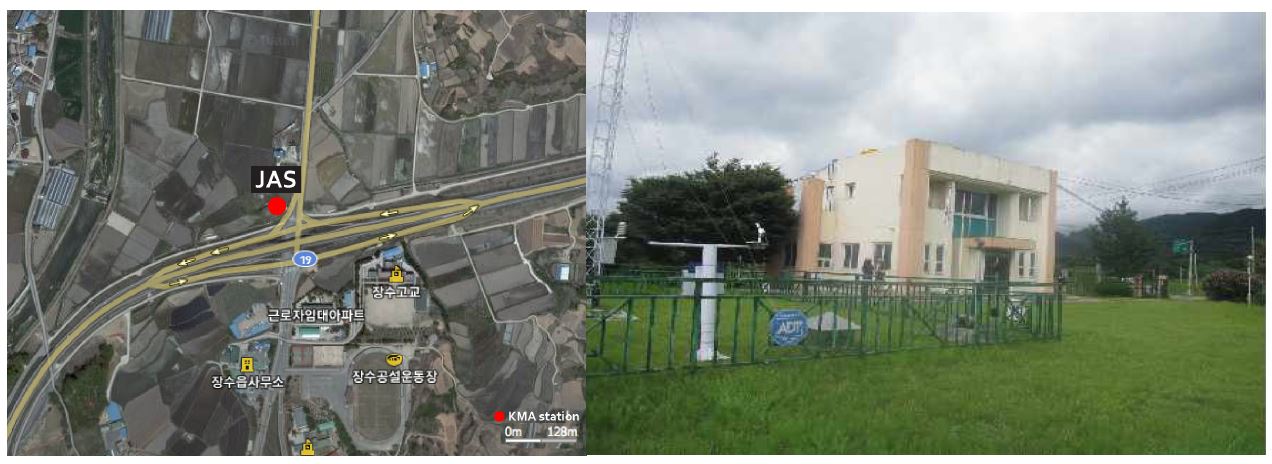 Fig. 2.1.28. Seismic observation environment of JAS accelerometer station.