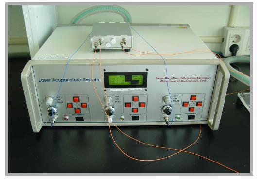 The figure of Laser Acupuncture System