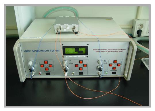 The figure of Laser Acupuncture System