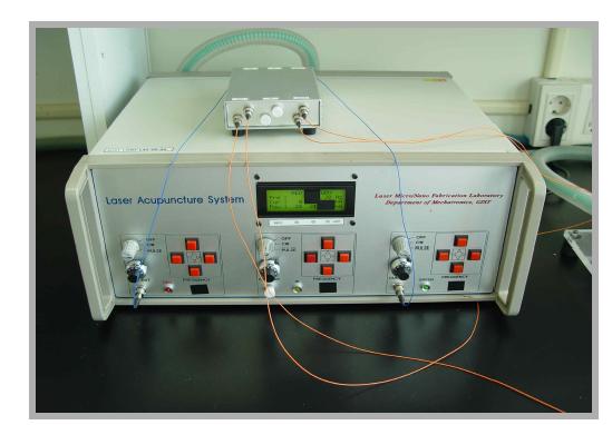 The figure of Laser Acupuncture System