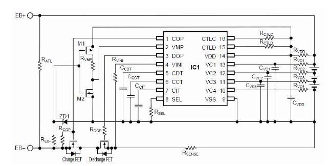 Protection IC Block Diagram(1/2)