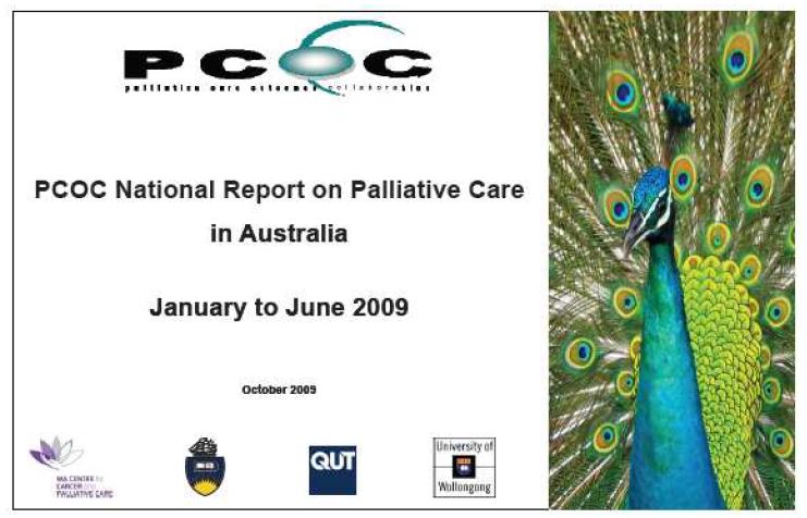 그림 40. PCOC National Report on Palliative Care in Australia의 표지 그림