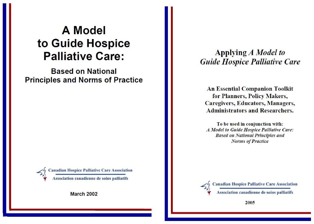 그림 58. A models to guide Hospice Palliative Care