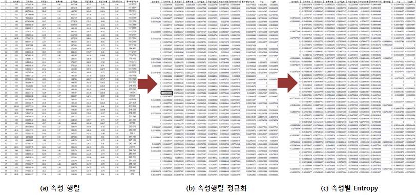 Entropy 산정과정