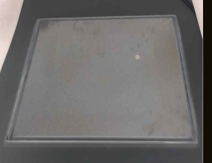 Glass/Sample A/Al coated Glass after Damp Heat 400H (색 반전)