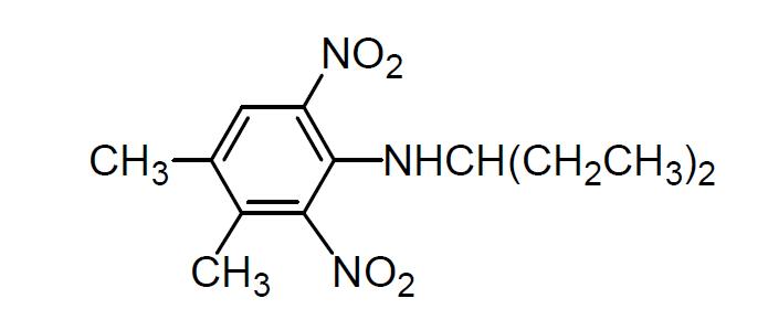 Pendimethalin의 화학구조식