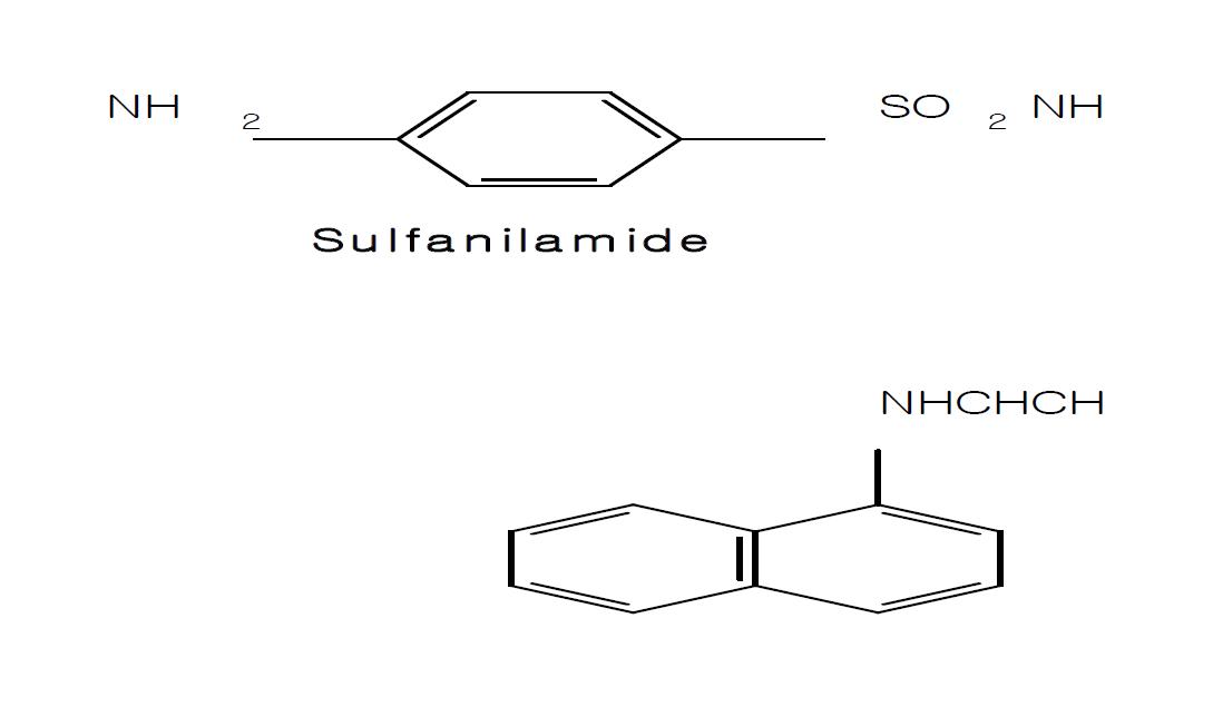 Chemical reactions involved in the measurement of NO2- using a diazotization reaction[40].