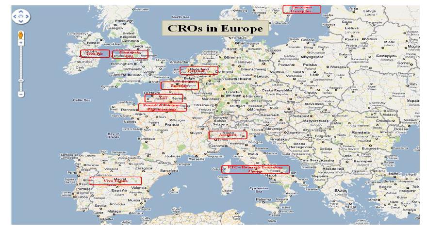 CROs in Europe