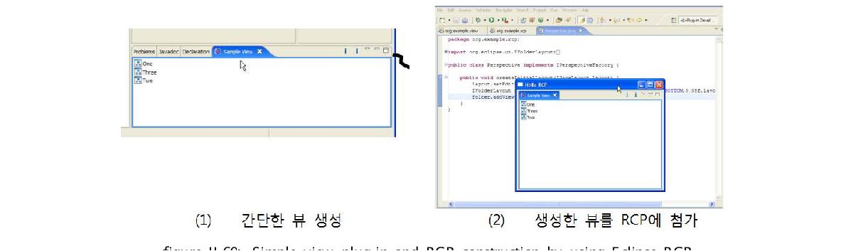 Simple view plug-in and RCP construction by using Eclipse RCP