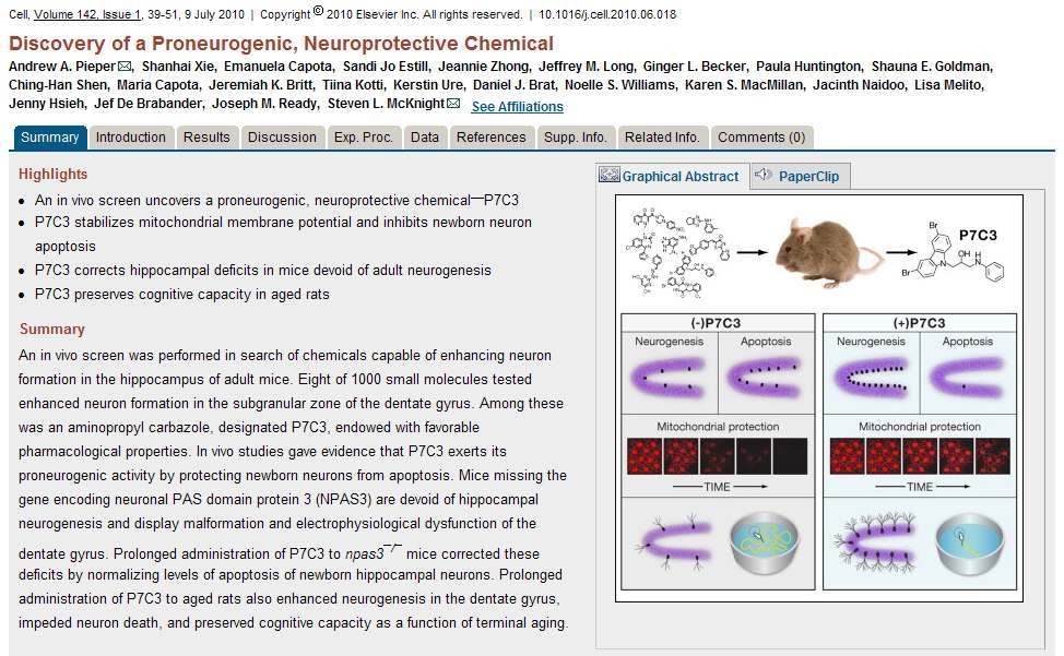 Cell Graphical Abstract example