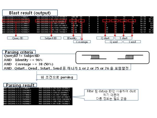 Parsing of BLAST Results