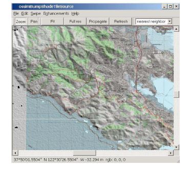 Figure 3-1-5 Ossim Hill Shading