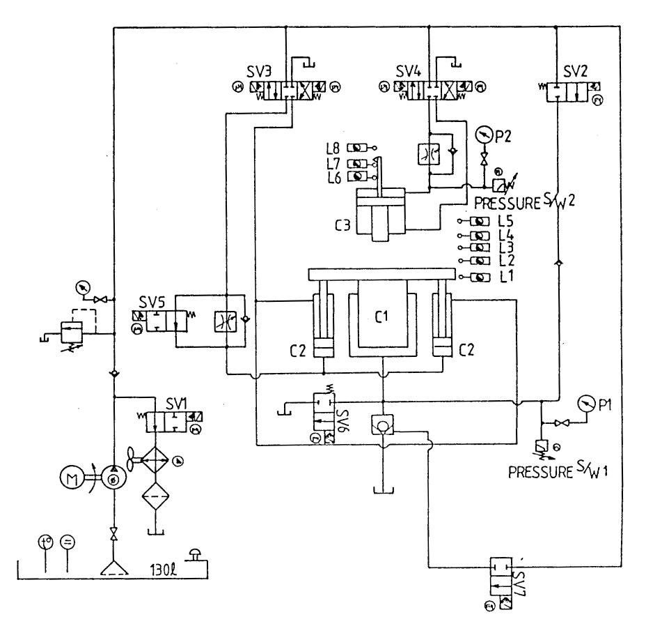 Electronic-Hydraulic Circuit 설계도