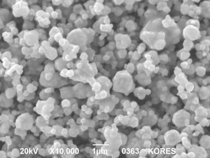 SEM Images of prepared Cobalt particles under conditions