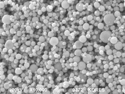 SEM Images of prepared Cobalt particles under conditions