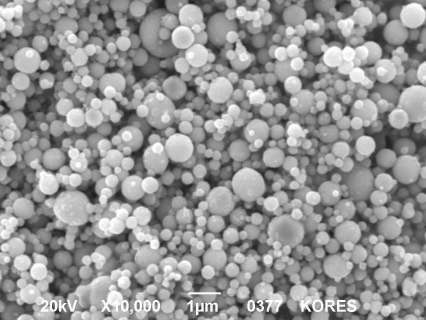 SEM Images of prepared Cobalt particles under conditions