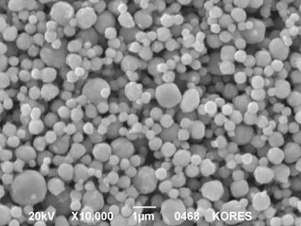 SEM Images of prepared Cobalt particles under conditions