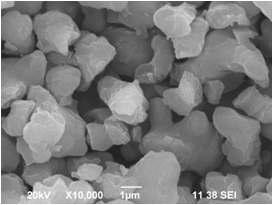 SEM Images of prepared Nickel particles under conditions