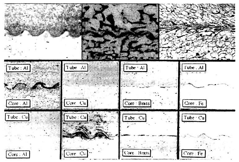 Micrographs from interfaces of MPW