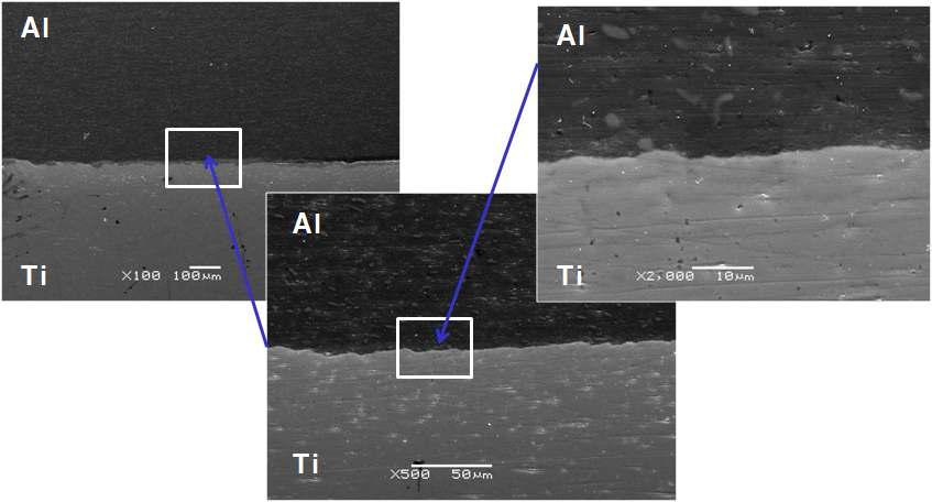 Aluminum/Titanium간 전자기펄스 용접부