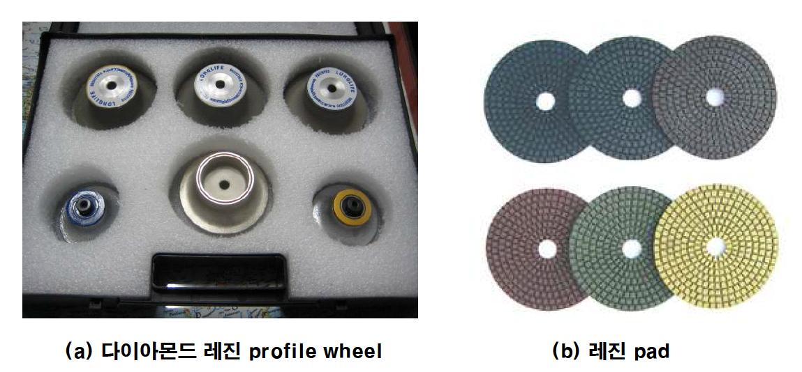 연마용 레진 공구류