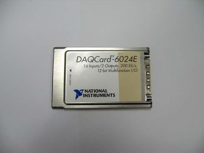 Data Acquisition PCMCIA Card