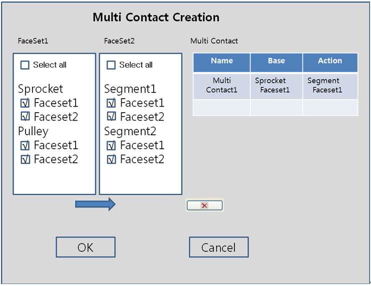 Multi Contact Creation 창